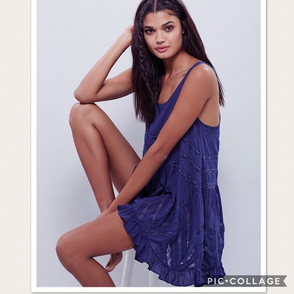 Free People Dresses & Skirts - NWT Free People Voile And Lace Slip Dress